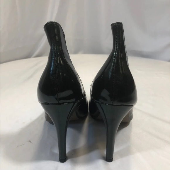 mark by Avon Womens Emerald Princess Pumps High Heel Metallic Green 7 New - Picture 7 of 9